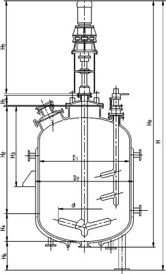 F型搪玻璃反應(yīng)釜